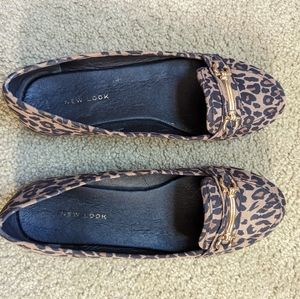 New Look leopard print flats